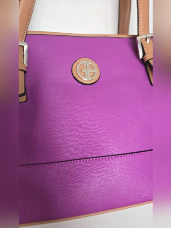 Giani Bernini Handbags - Pink and Tan Tote Bag